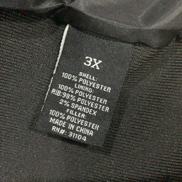 EUC New Directions 3X animal print vest - Picture 6 of 7